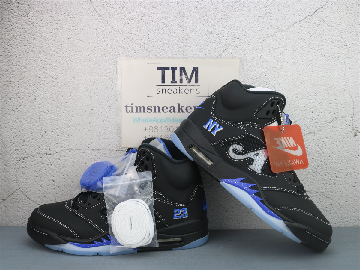 Air Jordan 5 Retro Awake NY Black DV4982-004